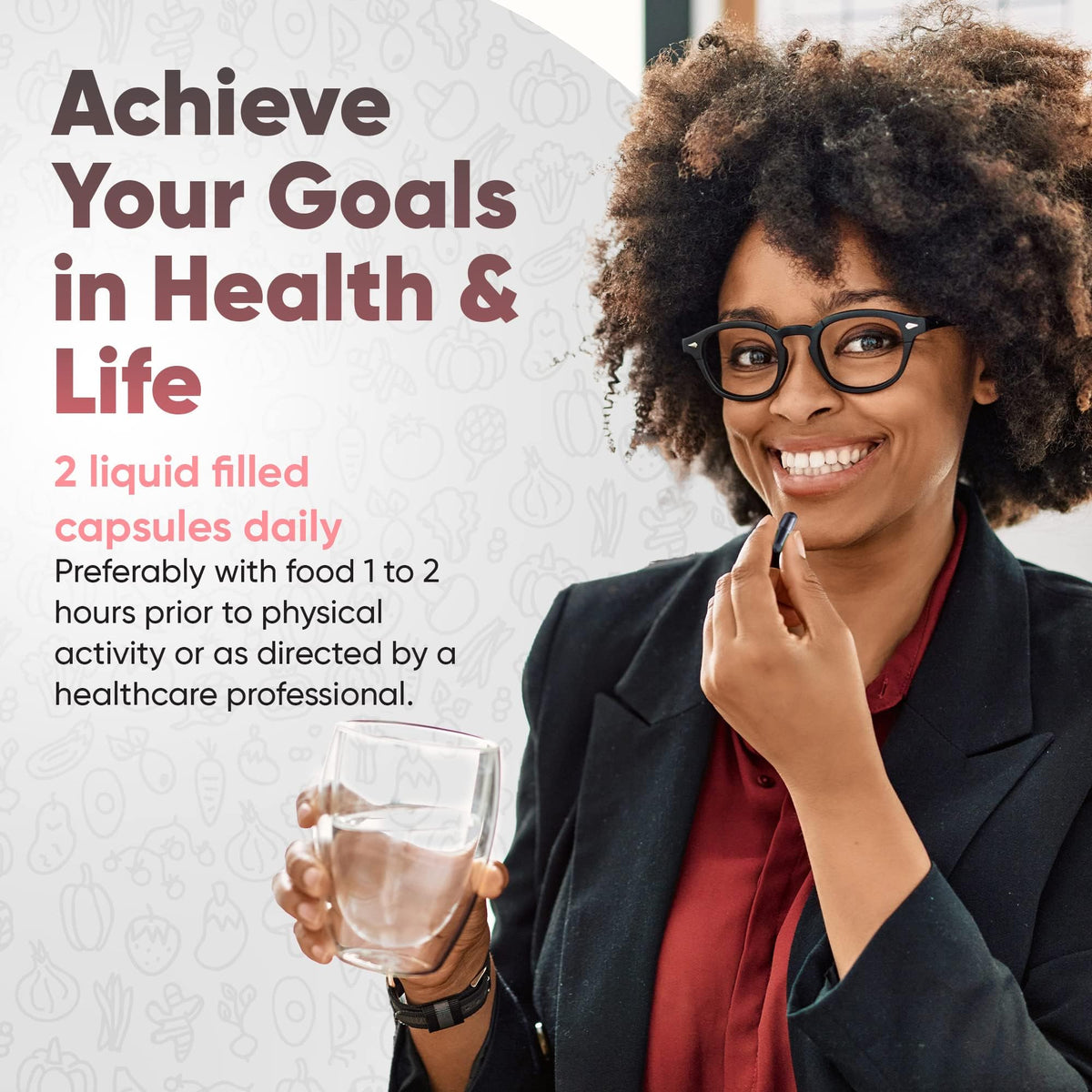 Kaitamin Multivitamines Bariatriques gélules liquides sur fond blanc
