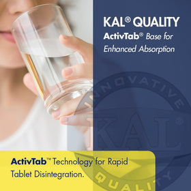 KAL Acide Malique comprimés avec étiquette visible