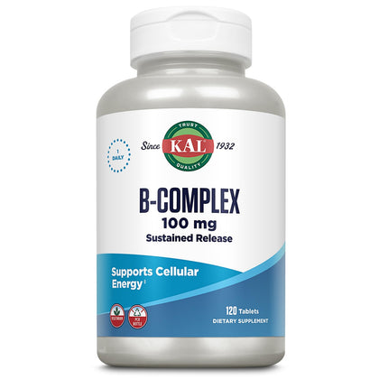 KAL B-100 Complex 120 Tablettes vue de face