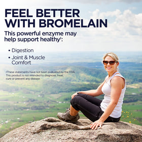 KAL Bromélaïne 500 mg, comprimés sur une table