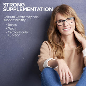 KAL Calcium Citrate 1000 mg comprimés dans un verre