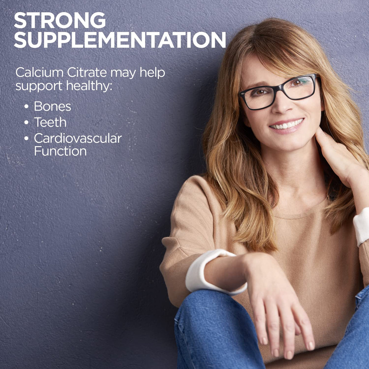 KAL Calcium Citrate 1000mg étiquette de produit