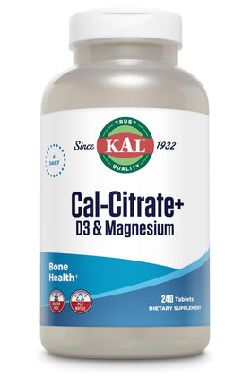 KAL Calcium Citrate 60 comprimés avec emballage