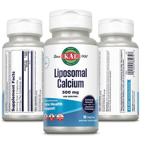 KAL Calcium Liposomal 500 mg 90 VegCaps emballage