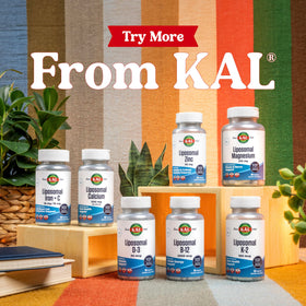 KAL Calcium Liposomal 500 mg 90 VegCaps étiquette détaillée