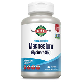KAL Capsules de Magnésium Glycinate 160 comprimés vue de face