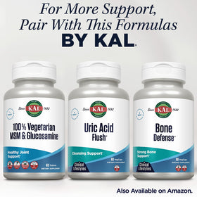 KAL Complément Alimentaire MSM et Glucosamine avec ingrédients naturels