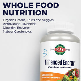 KAL Complément Alimentaire Multivitaminé 60 comprimés avec fruits frais