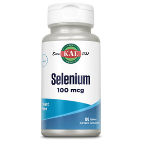 KAL Complément Alimentaire Sélénium 100 mcg, conteneur de 100 comprimés