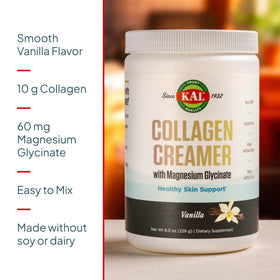 KAL Crème de Collagène Saveur Vanille 295g - contenant ouvert