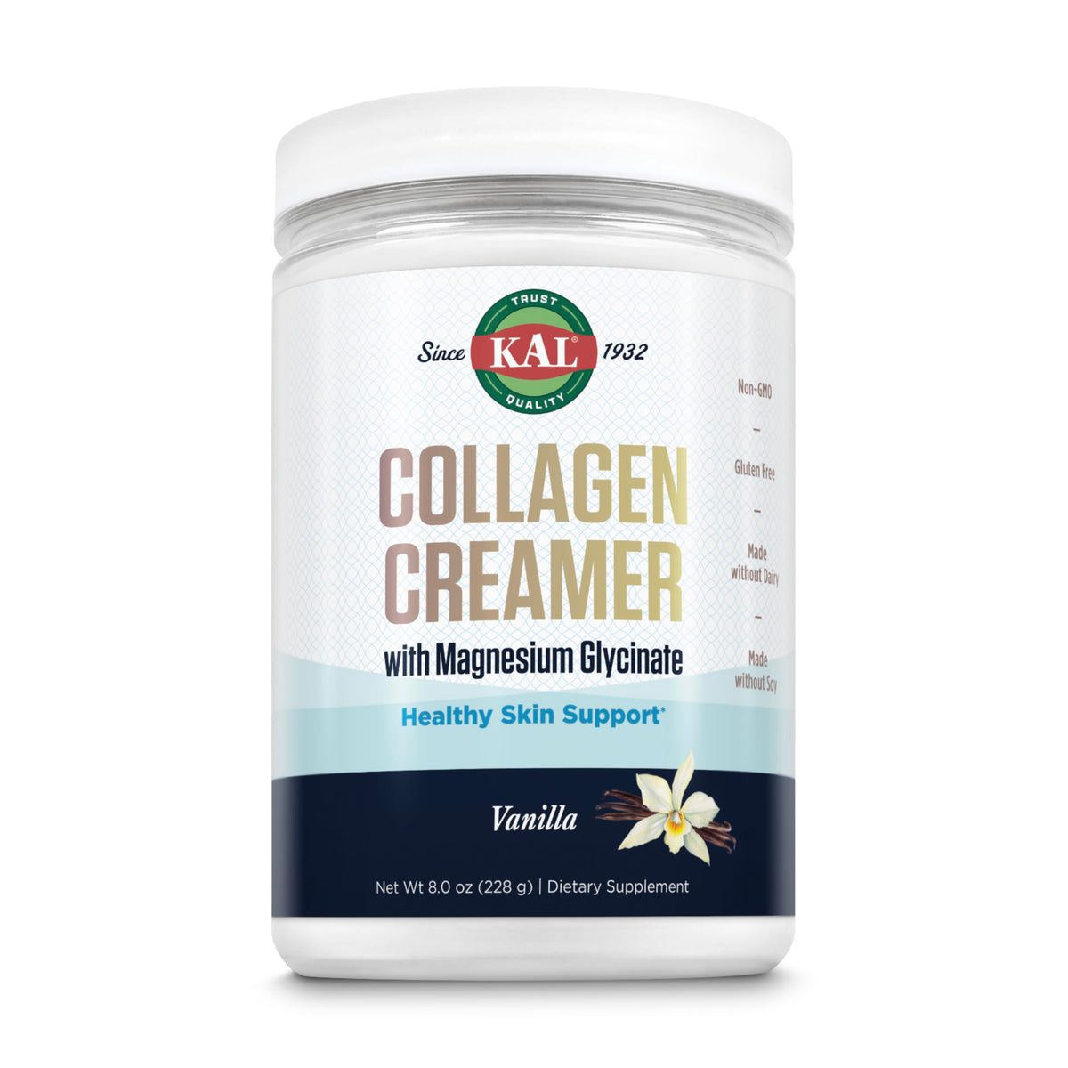 KAL Crème de Collagène Saveur Vanille 295g - vue de face