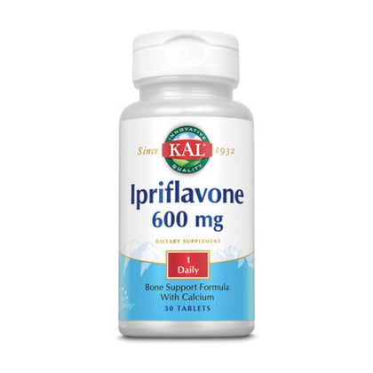 KAL Ipriflavone 600 mg boîte de 30 comprimés vue de face