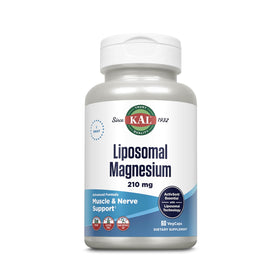 KAL Liposomal Magnésium Oxyde 210 mg capsules front view
