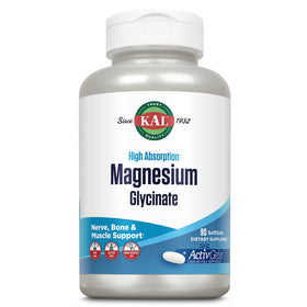KAL Magnésium Glycinate 315mg flacon de 90 gélules