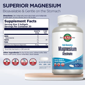 KAL Magnésium Glycinate 315mg gélules ActivGel