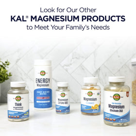 KAL Magnésium Glycinate 315mg gélules ouvertes