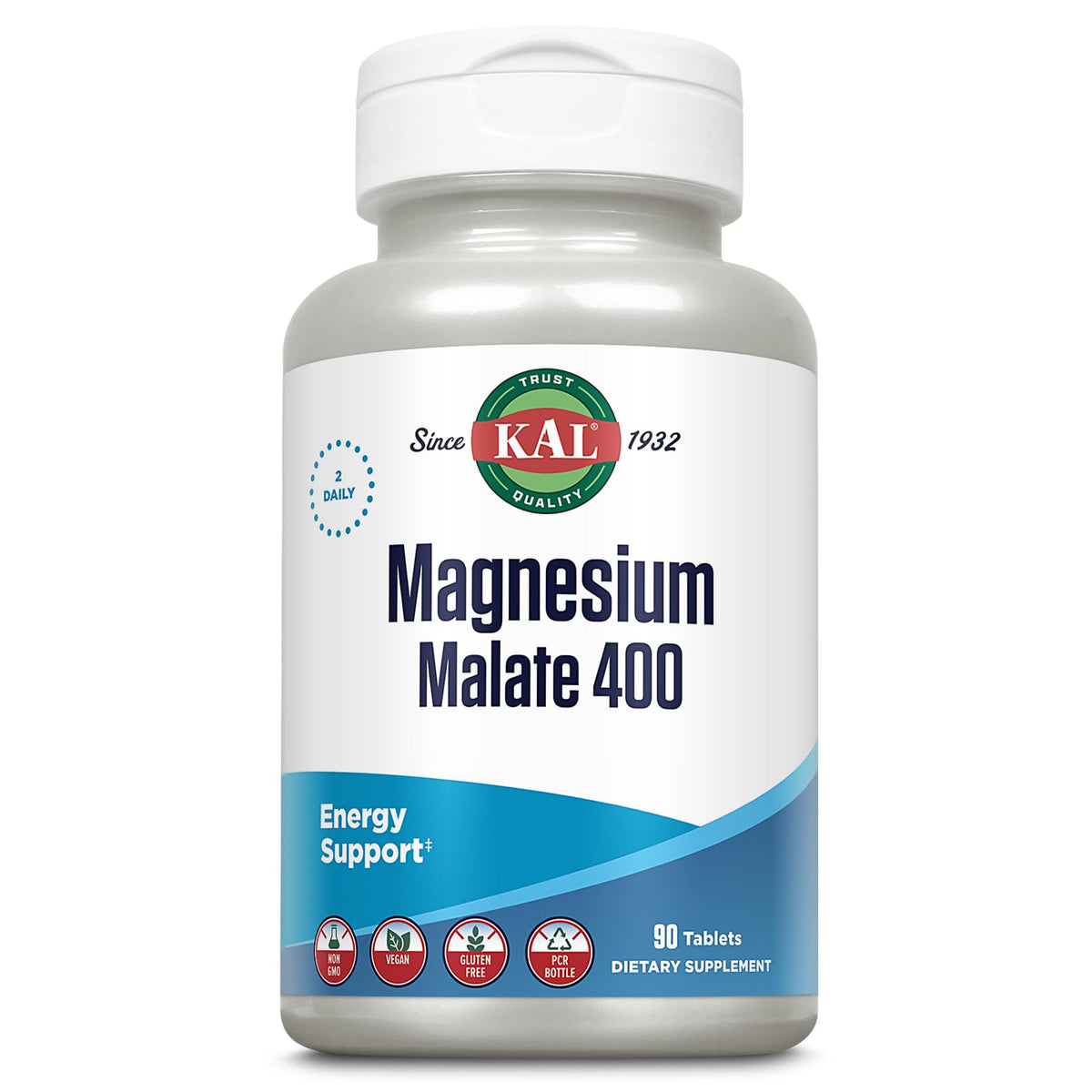 KAL Magnésium Malate 400mg boîte avant vue