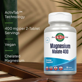 KAL Magnésium Malate 400mg vue de côté