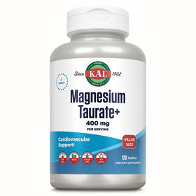 KAL Magnésium Taurate 400 mg 120 comprimés vue avant
