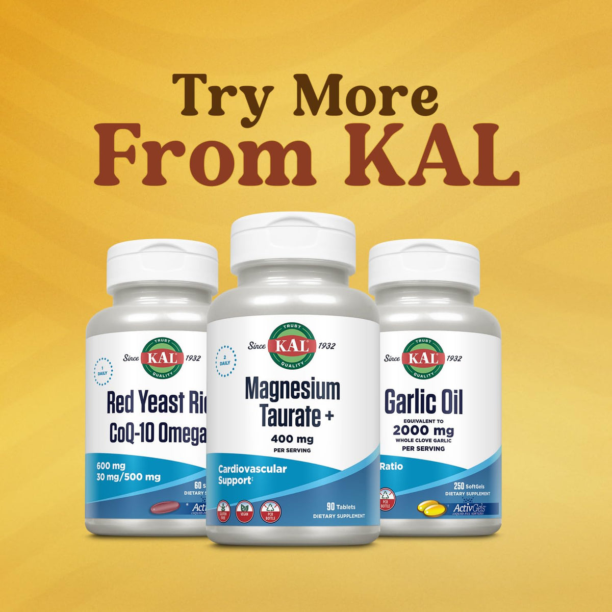 KAL Magnésium Taurate 400 mg avec Vitamine B6 - utilisation quotidienne