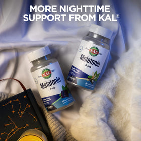 KAL Melatonin DropIns 3mg, vue de côté du flacon