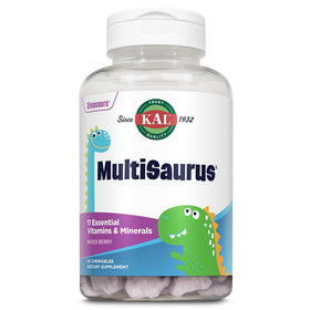 KAL MultiSaurus Multivitamines Dino 90 comprimés en forme de dinosaures