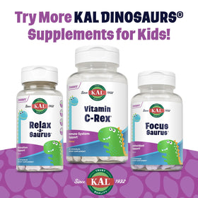 KAL MultiSaurus Multivitamines Dino format ludique