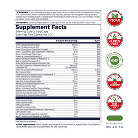 KAL Multivitamines Liposomales 60 gélules végétales