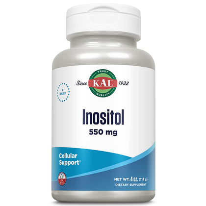 KAL Poudre d'Inositol 550mg vue de face dans son emballage
