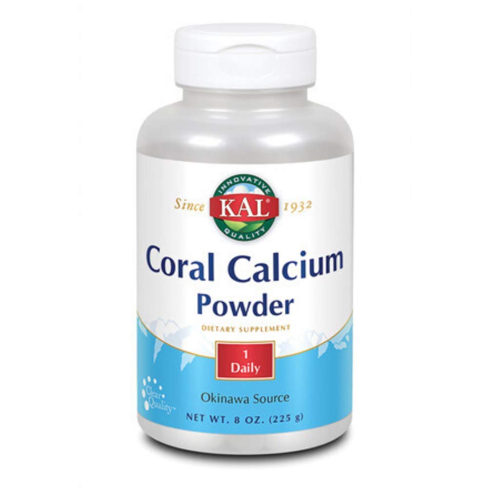 KAL Poudre de Calcium Coral 1000 mg 272g vue de face