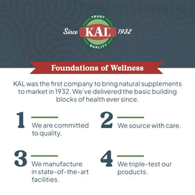 KAL Think Magnesium L-Threonate flacon ouvert avec comprimés