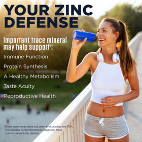 KAL Tri Zinc étiquette du produit avec ingrédients