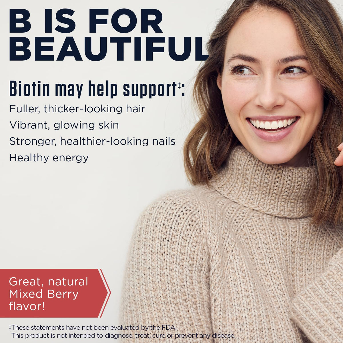 KAL Ultra Biotin 10000mcg micro-comprimés avec étiquette
