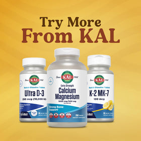 KAL Ultra Vitamine D3 avec fond naturel
