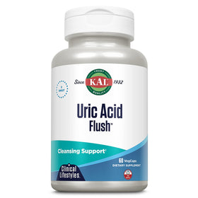 KAL Uric Acid Flush 60 VegCaps packaging front view
