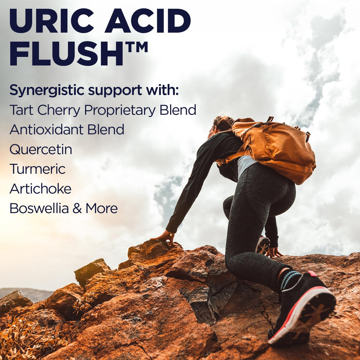 KAL Uric Acid Flush bottle with natural background