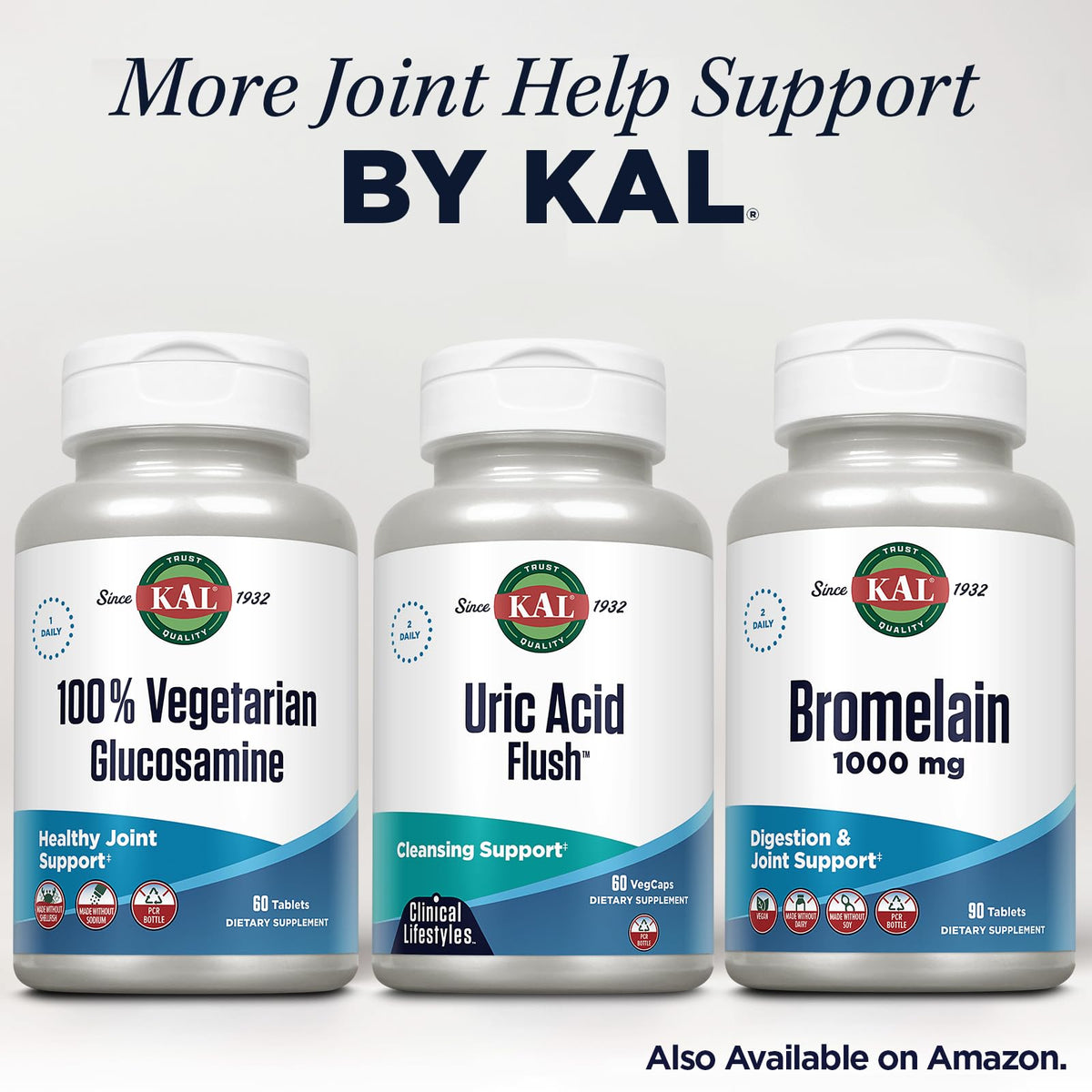 KAL Uric Acid Flush showing the serving size information