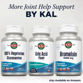 KAL Uric Acid Flush showing the serving size information