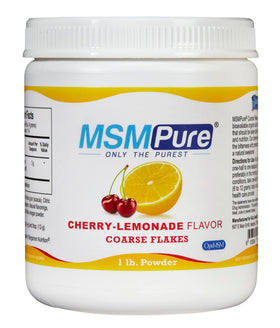 KALA HEALTH MSM en flocons saveur cerise citronade 520g vue de face