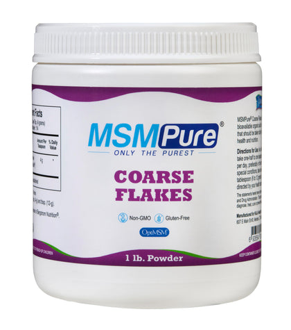 KALA HEALTH MSM Pure Poudre 508g flocons vue de face