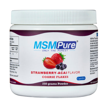 KALA HEALTH MSMPure Poudre de MSM Fraise Açaï 340g vue avant
