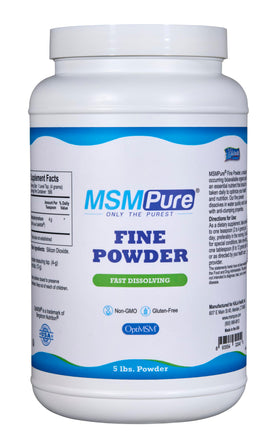 KALA HEALTH MSMPure Poudre MSM 5 lb vue de face