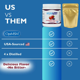 KALA HEALTH MSMPure Poudre MSM avec fruits frais