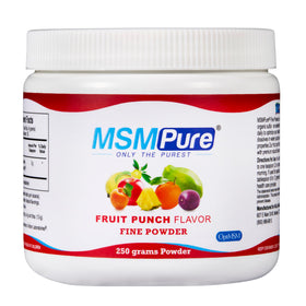 KALA HEALTH MSMPure Poudre MSM Saveur Fruit Punch 283g vue de face