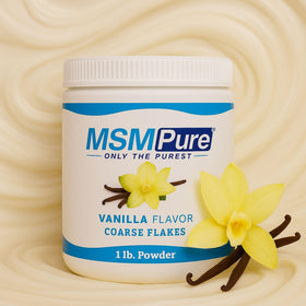KALA HEALTH Poudre MSM MSMPure Vanille 510g - étiquette et détails