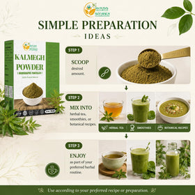 Kalmegh en poudre pour préparations DIY, mélanges d'herbes