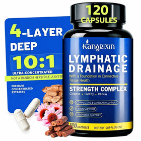 KangRiXin Compléments Drainage Lymphatique 120 capsules avant