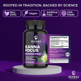 KANNAFOCUS SEMBRA NATURALS, illustration de la source du Kanna