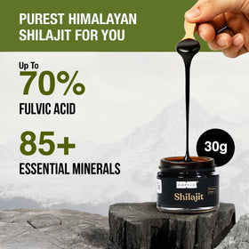 Kapiva Résine de Shilajit Himalayen 30g x 2 emballage