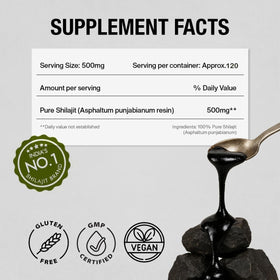 Kapiva Résine de Shilajit Himalayen 30g x 2 en contexte naturel
